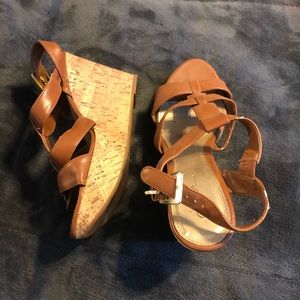 Charlotte Russe wedge sandals. Size 8